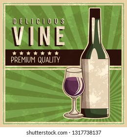 vintage drink poster