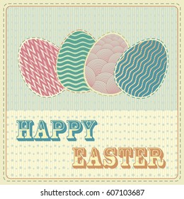vintage easter card