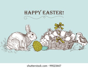Vintage Easter Card