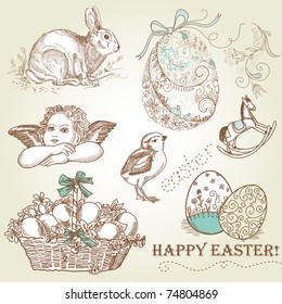 Vintage Easter Set