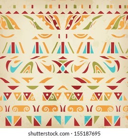 Vintage Egyptian background - vector