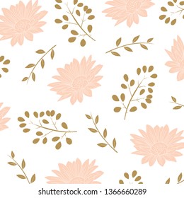 Vintage Elegant Floral Pattern. Elegant Background with floral designs. Good for Digital Print and Sublimation Techniques.