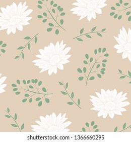 Vintage Elegant Floral Pattern. Elegant Background with floral designs. Good for Digital Print and Sublimation Techniques.