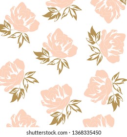 Vintage Elegant Floral Pattern. Elegant Background with floral designs. Good for Digital Print and Sublimation Techniques.