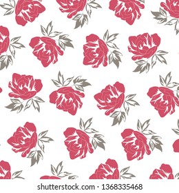 Vintage Elegant Floral Pattern. Elegant Background with floral designs. Good for Digital Print and Sublimation Techniques.