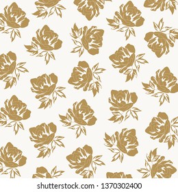 Vintage Elegant Floral Pattern. Elegant Background with floral designs. Good for Digital Print and Sublimation Techniques.