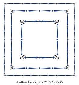 colección de marcos elegante de Antiguas. Marcos vintage decorativos para el diseño. Conjunto de marcos decorativos del borde del adorno, marco del certificado 