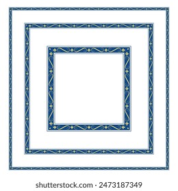 Vintage elegant frames collection. Decorative vintage frames for design. Set of decorative ornament border frames, certificate frame 