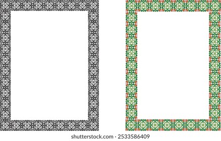 Vintage elegant frames collection. Decorative vintage frames for design. Set of decorative ornament border frames