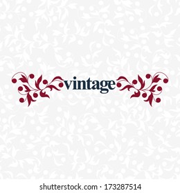 vintage element