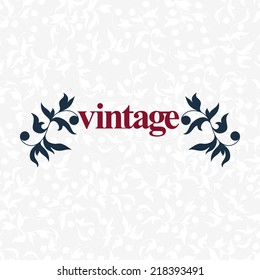 vintage element