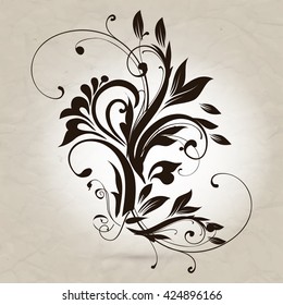 Vintage element for design, greeting card, invitation, menu, cover