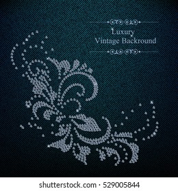 Vintage element for design, greeting card, invitation, menu, cover