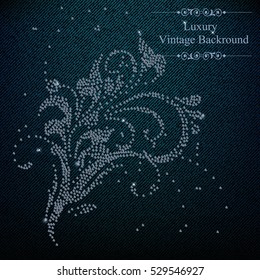Vintage element for design, greeting card, invitation, menu, cover