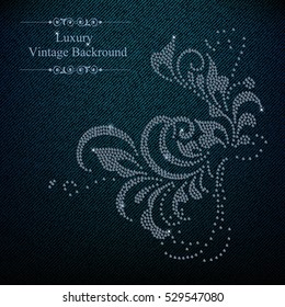 Vintage element for design, greeting card, invitation, menu, cover