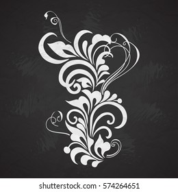 Vintage element for design, greeting card, invitation, menu, cover