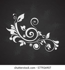 Vintage element for design, greeting card, invitation, menu, cover
