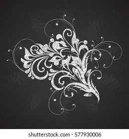Vintage element for design, greeting card, invitation, menu, cover
