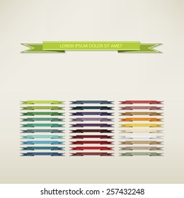 vintage elements set