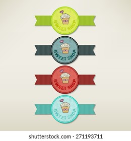 vintage elements set