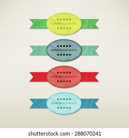 vintage elements set