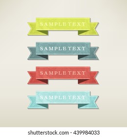 vintage elements set