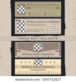 Vintage Email Signature Post Template