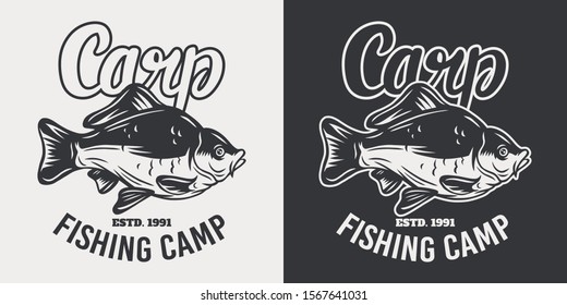 Download Carp Fishing Logo Images Stock Photos Vectors Shutterstock