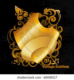 Vintage Emblem, eps10