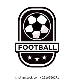 vintage emblem soccer football logo