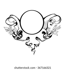 vintage emblem,vector illustration.