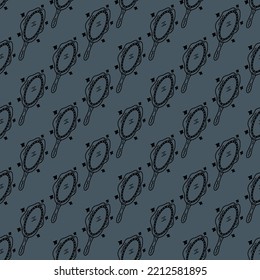 Vintage esoteric patterns, great design for any purposes. Halloween seamless pattern. Vector design illustration. Vector abstract illustration. Vector celestial element set.