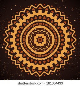 Vintage ethnic ornament