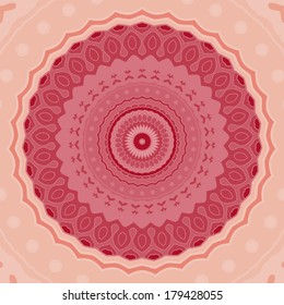 Vintage ethnic pattern. Template for congratulation card, menu and Invitation card 