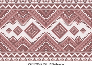 Antiguas Patrones étnicos bordados de fondo sin fisuras.  Arte geométrico tradicional tribal navajo de color azteca.  Diseño para Fondo de pantalla, textura, textil, tela, ropa, envoltura, batik, sarong.