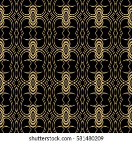 vintage ethnic seamless pattern. geometric ornament. decorative vector illustration.