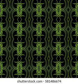vintage ethnic seamless pattern. geometric ornament. decorative vector illustration.