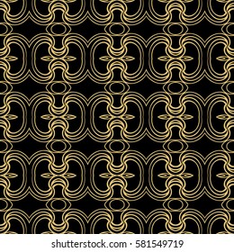 vintage ethnic seamless pattern. geometric ornament. decorative vector illustration.