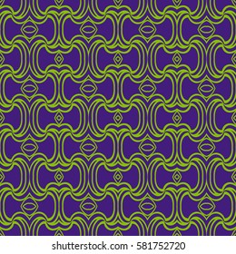 vintage ethnic seamless pattern. geometric ornament. decorative vector illustration.