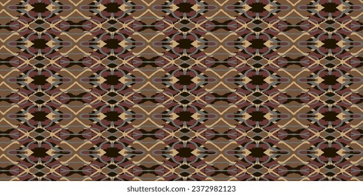 Vintage ethno background. Pattern for fabric and wallpaper. Background for covers. Vintage vector ornament