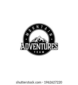 Vintage Explorer, Wilderness, Adventure, Camping Emblem Graphics