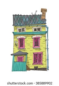 vintage facade
