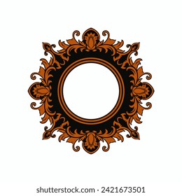 Vintage Fancy Title Border Element, Antique Victorian Rectangle with Spearheads Header Frame, Vector Clipart