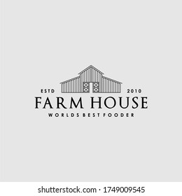 Vintage Farm House Creative Logo Design