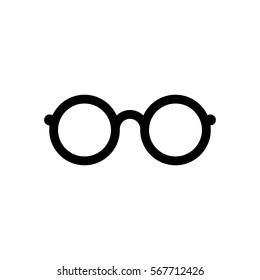 Vintage fashion glasses icon vector illustration graphic design