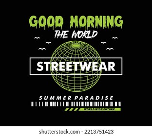 vintage fashion graphic design for creative clothing, for streetwear and urban style t-shirts design, hoodies, etc.