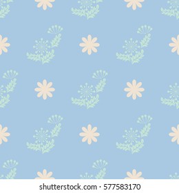 Vintage feedsack pattern in small flowers. Millefleurs. Floral sweet seamless background for textile, cotton fabric, covers, wallpapers, print, gift wrap and scrapbooking.