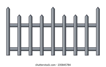 Vintage Fence Vector