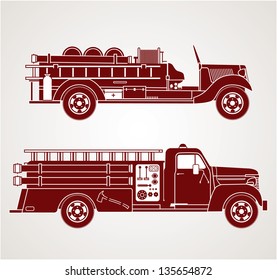 Vintage Fire Trucks