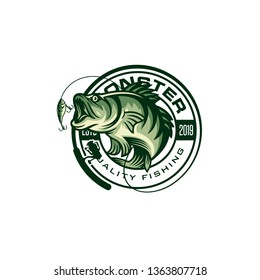 Vintage Fishing Logo Image